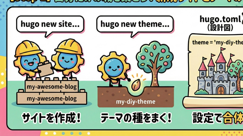 HugoテーマDIY！オリジナルデザインの作り方