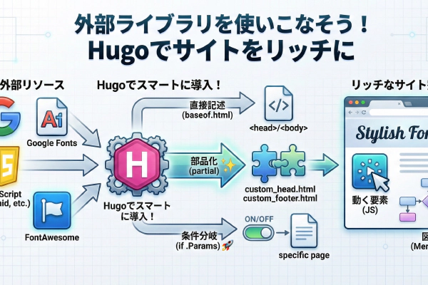 【Hugo機能】CSS変数とJSでサイトをダークモードに対応させる実装方法