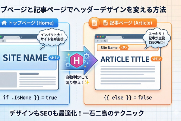 【Hugoカスタマイズ】ページごとにデザインを変える！動的Bodyクラスの活用技術