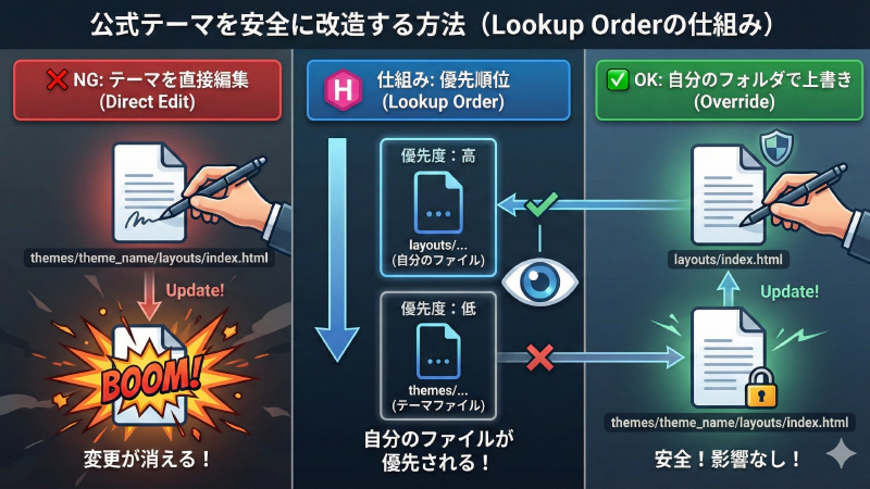 HugoテーマDIY！オリジナルデザインの作り方